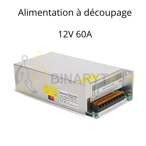 Alimentation a découpage 12V 60A