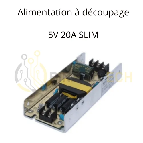 Alimentation a découpage 5V 20A SLIM