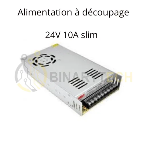 Alimentation a découpage SLIM 24V 10A