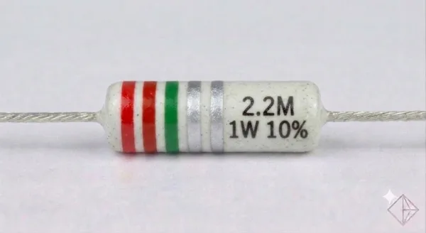 Résistances 1W 10% - 2M2