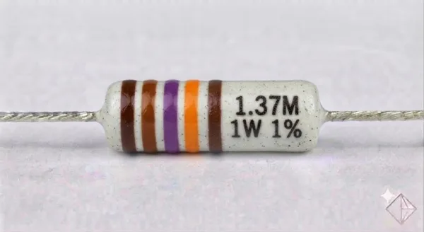 Résistances 1W 1% - 1M37