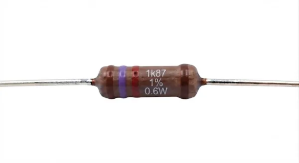 Résistances 0207 (0.6W) 1% - 1k87