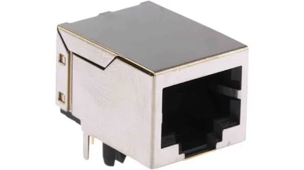 Connecteur RJ45 Femelle PCB, 8P8C blindé